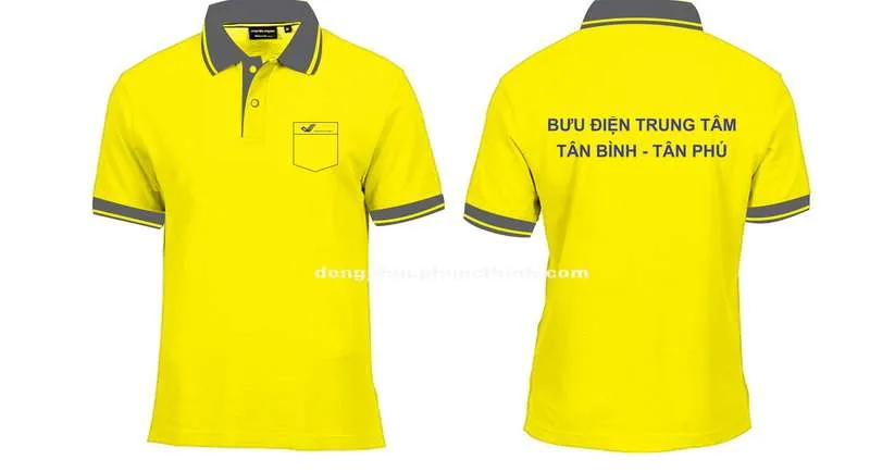 Áo thun đồng phục có cổ - 45 Áo thun Polo