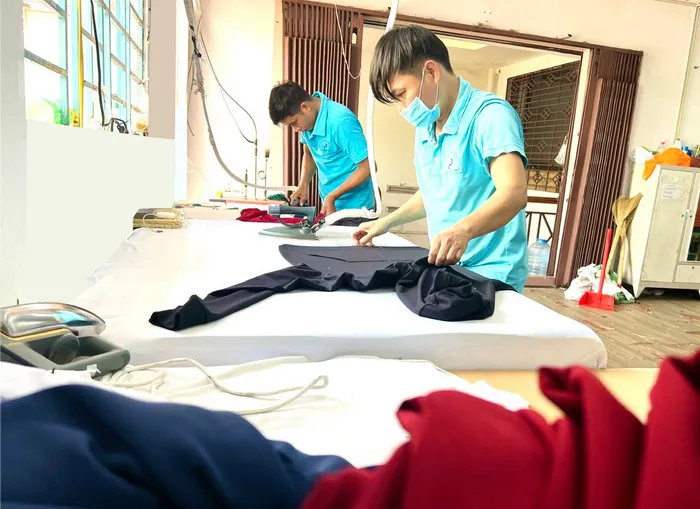 Quần jogger - Quần thun 36 ủi áo thành phẩm