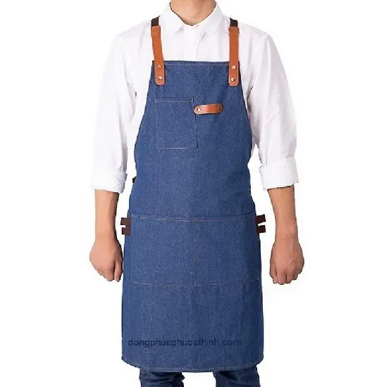 tạp dề đồng phục