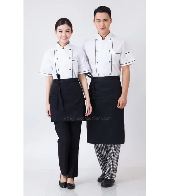 tạp dề đồng phục