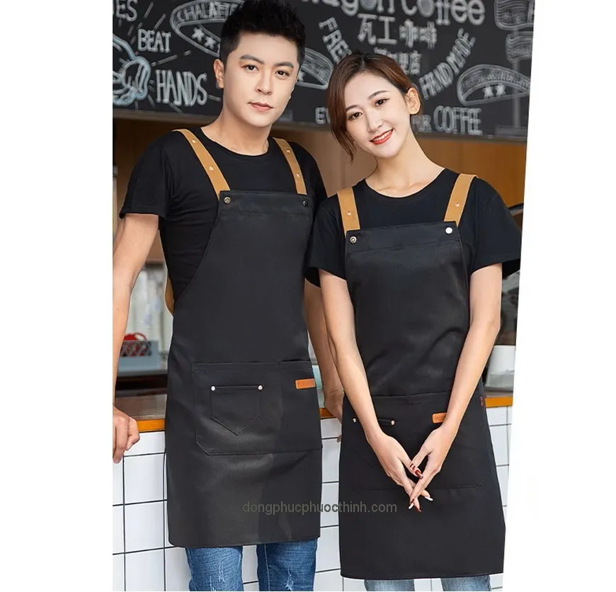 tạp dề đồng phục