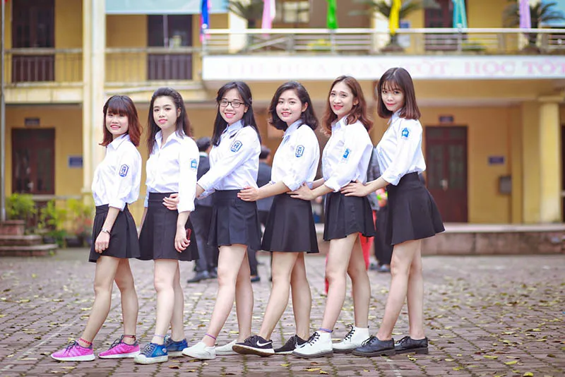 Ý nghĩa đồng phục học sinh trong môi trường học tập hiện nay Những đóa hoa xinh đẹp của học sinh cấp 3