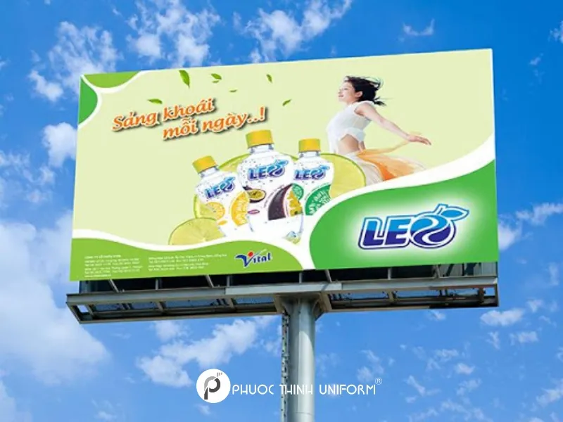 Áp dụng kỹ thuật in lụa vào thiết kế banner