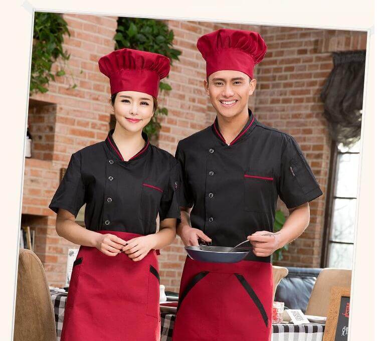 Các mẫu đồng phục nón cho nhân viên phục vụ nhà hàng
