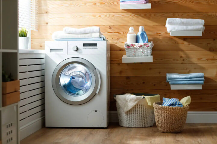 Phương pháp giặt vải polyester bằng máy giặt