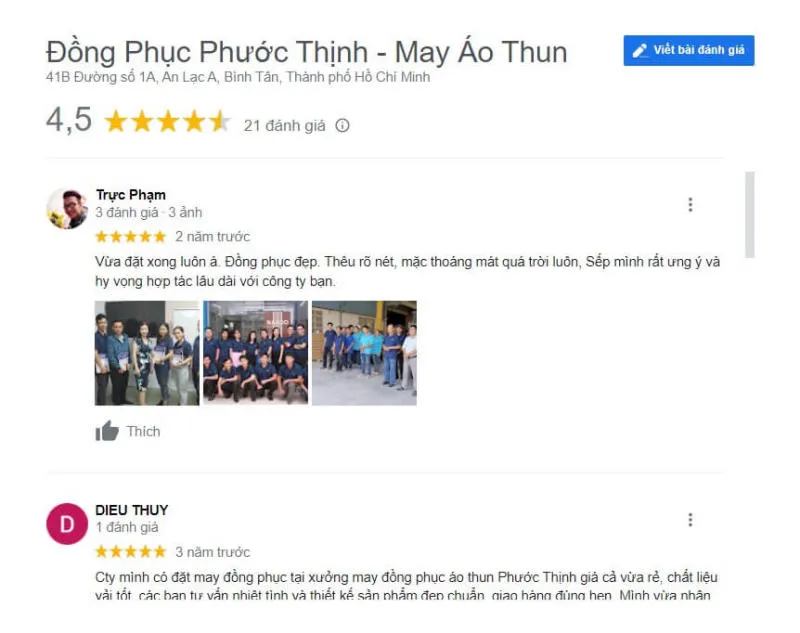 Xưởng may Phước Thịnh
