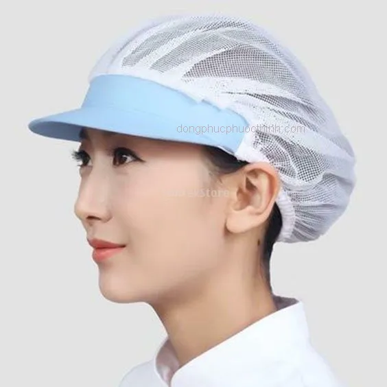 Nón đồng phục công nhân thực phẩm - 14 nón công nhân thực phẩm