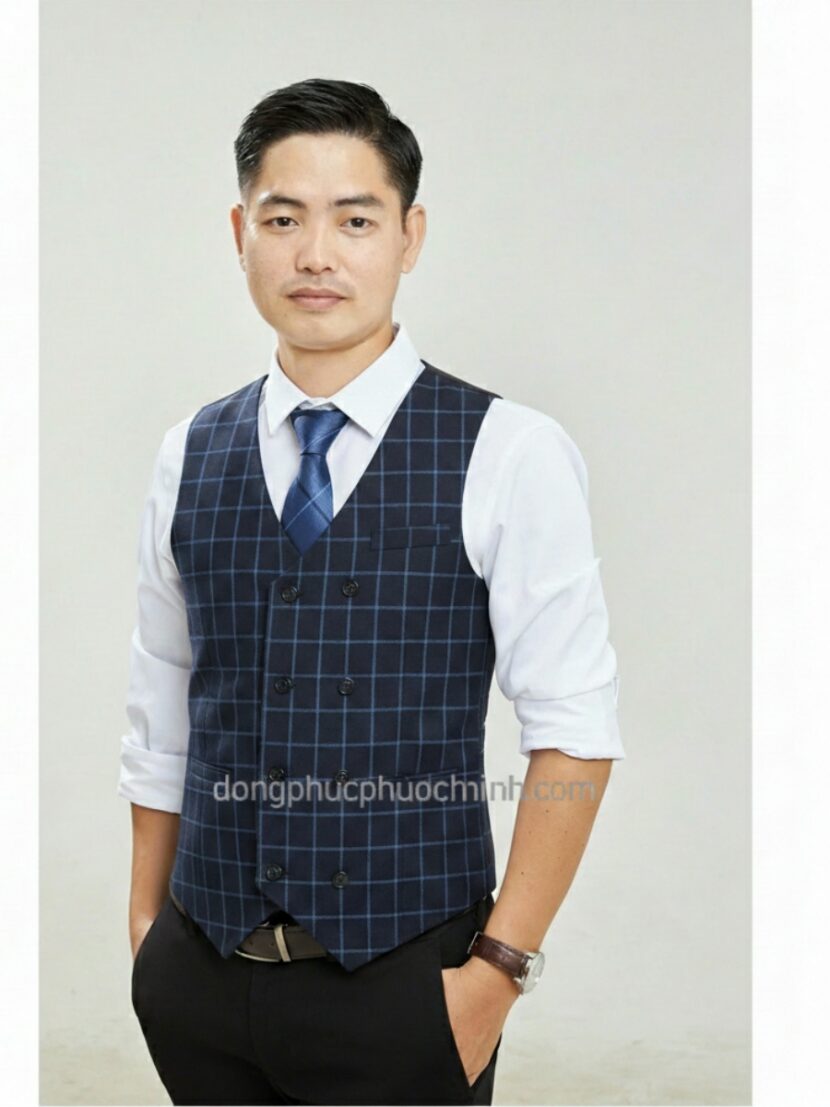 Áo Gile Đồng Phục 16