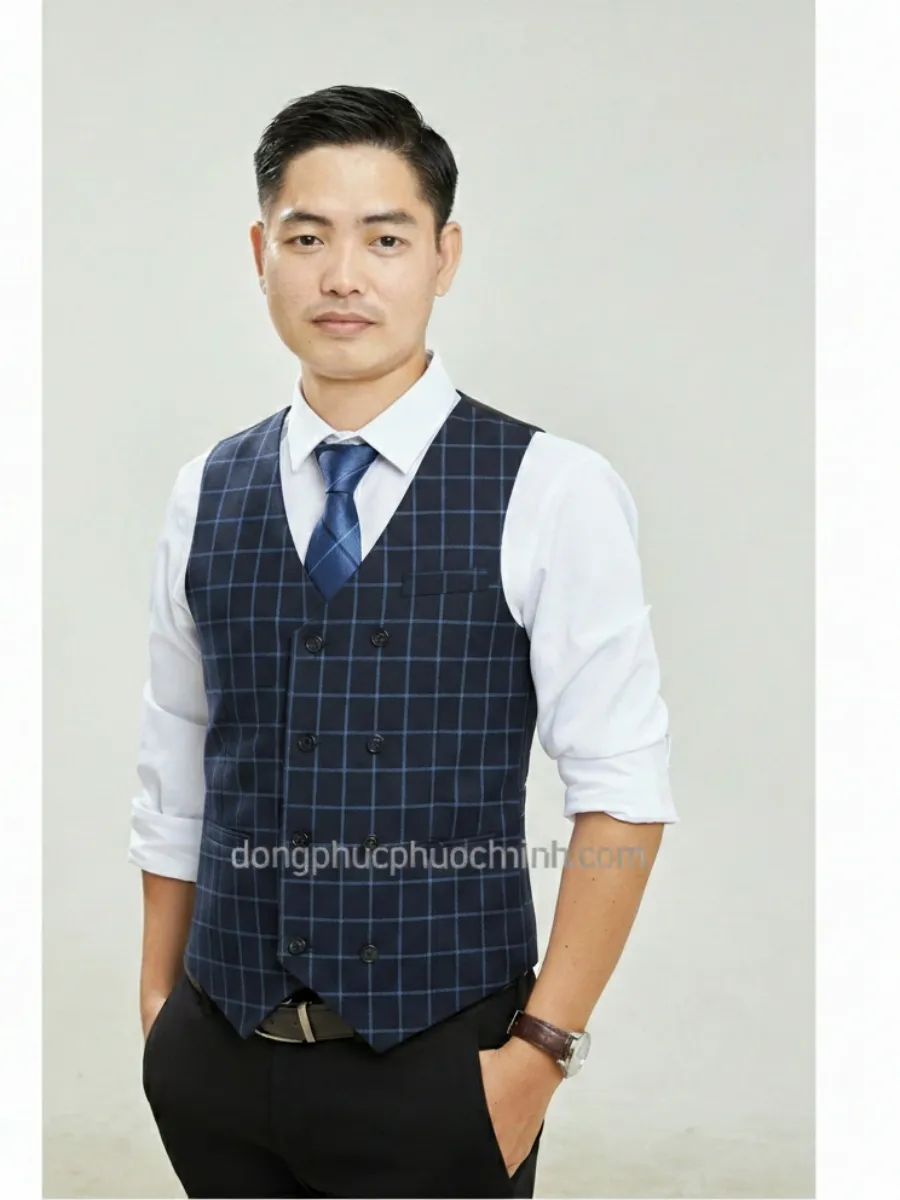 Áo Gile Đồng Phục 16