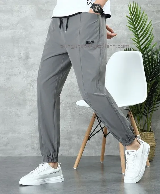 Quần jogger - Quần thun 45 quần jogger thun nam