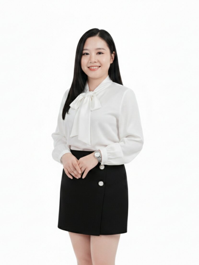 Váy đồng phục công sở chữ A - 21