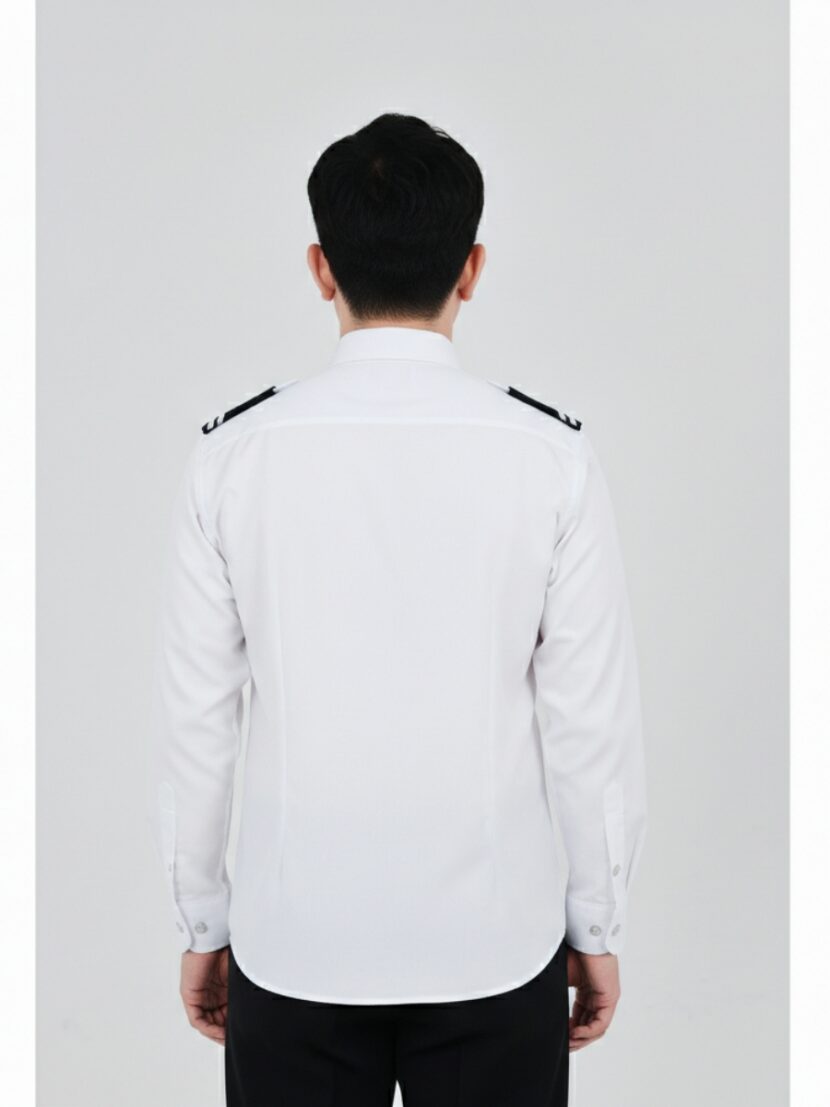 Áo bảo vệ tay dài màu trắng - 25