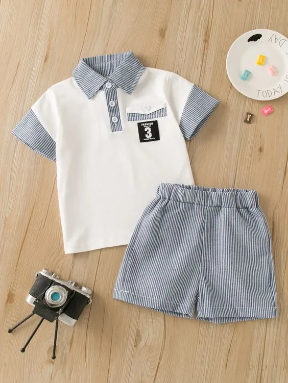 Quần short học sinh 70 quần short áo thun học sinh