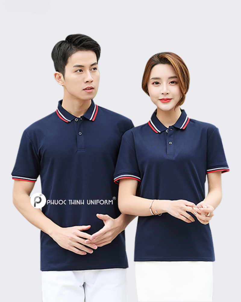 Đồng Phục Áo Polo Xanh Navy