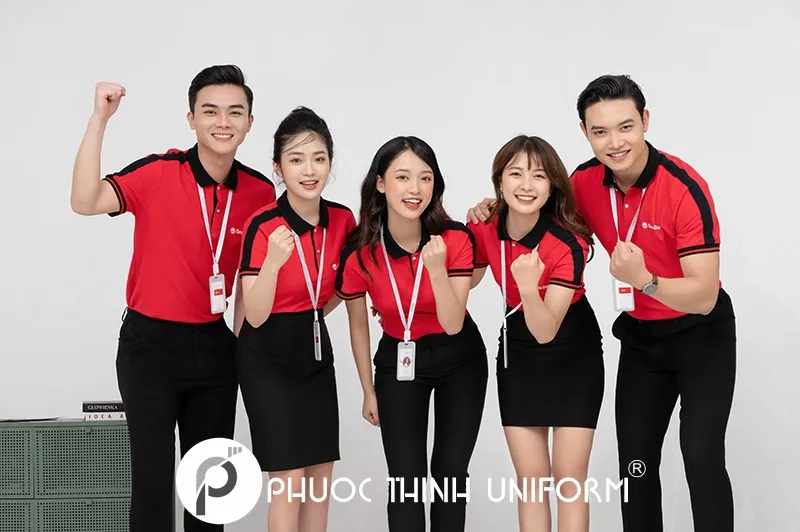 Mẫu áo polo nhóm thường được các công ty lựa chọn nhằm tạo sự gắn bó