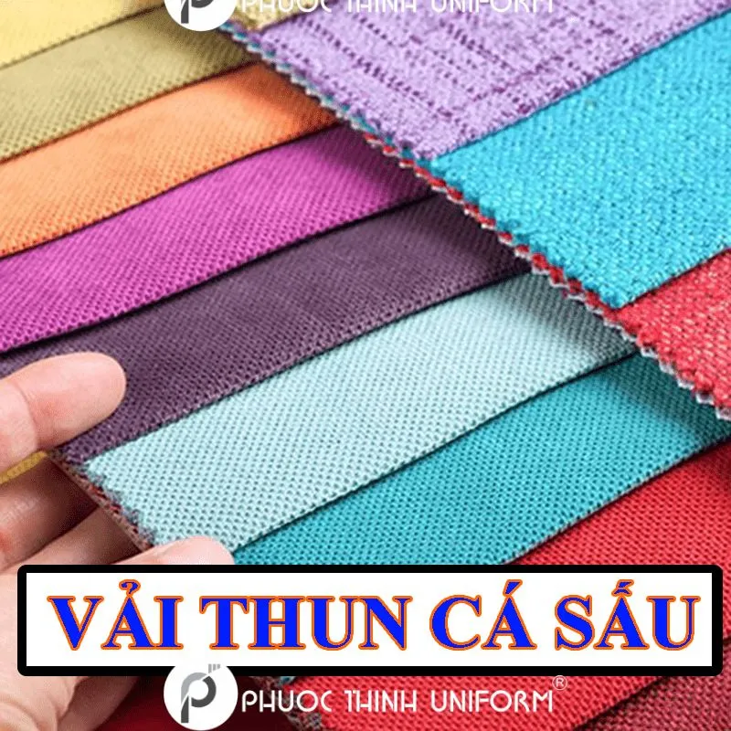 Vải thun cá sấu thường được dùng để may áo polo