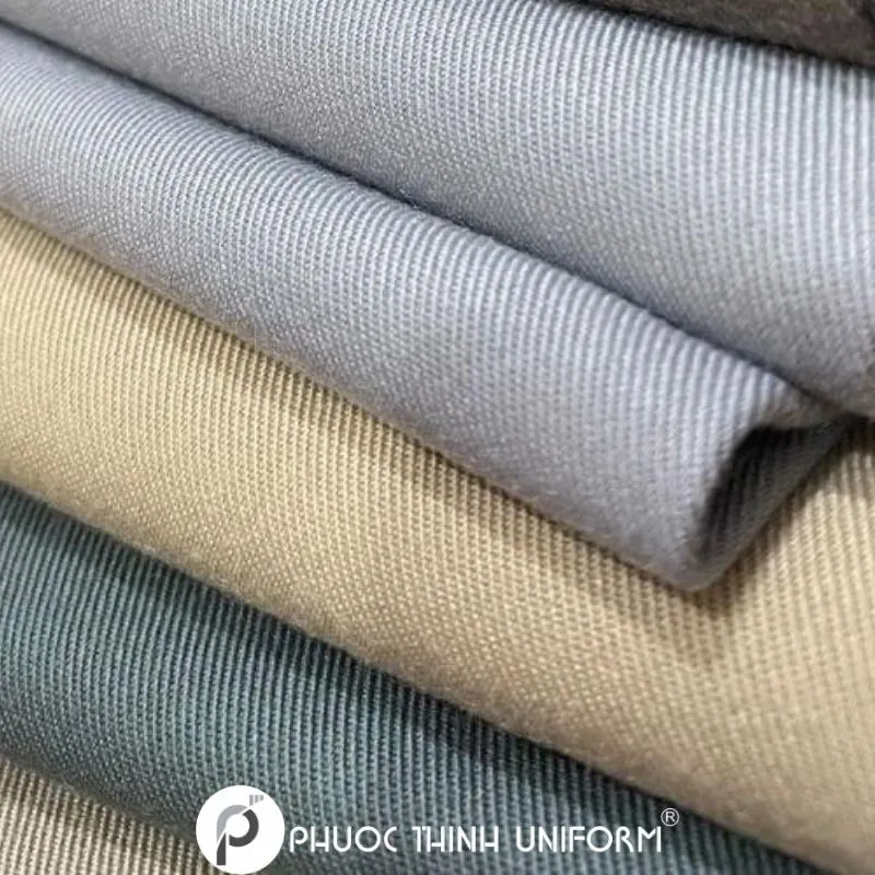 Vải kaki thường dùng để may quần, chân váy