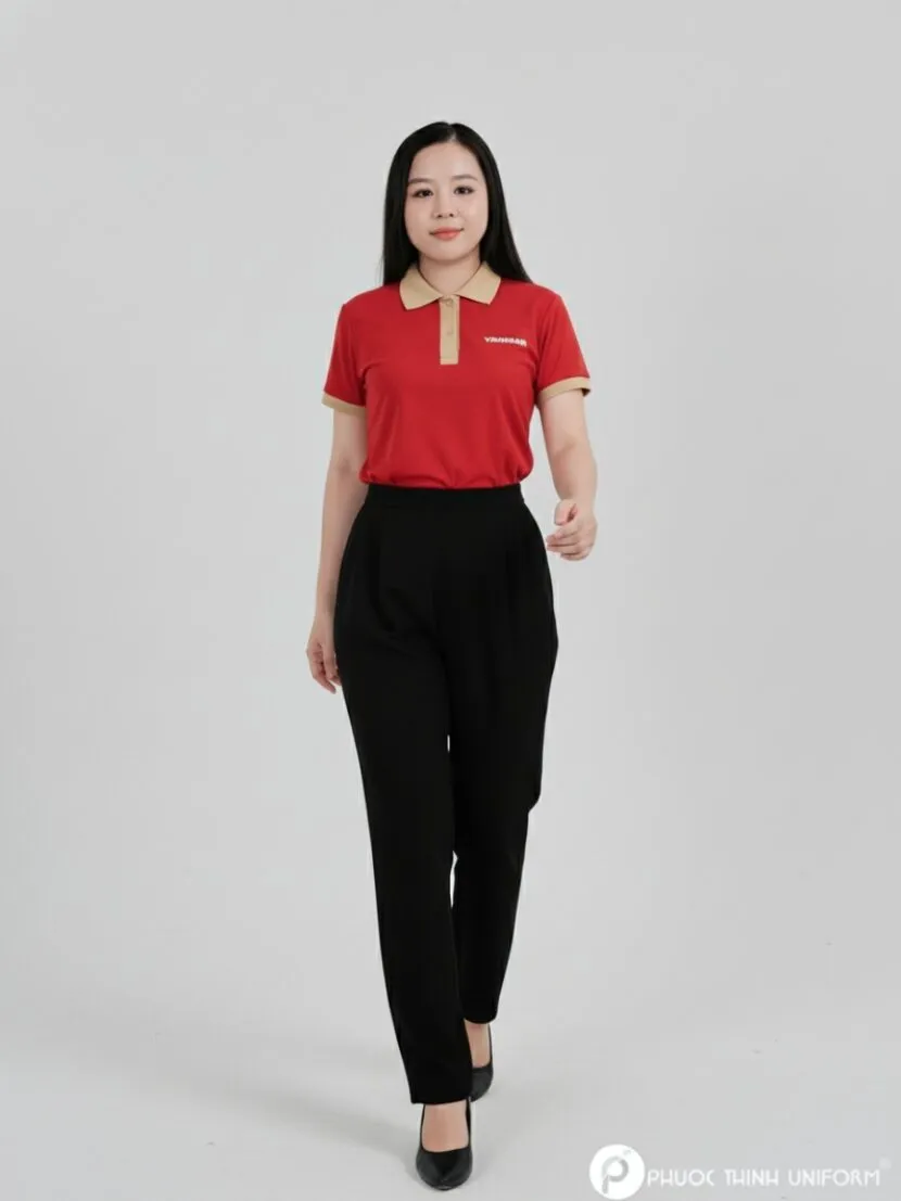 Áo polo đồng phục công ty YANMAR