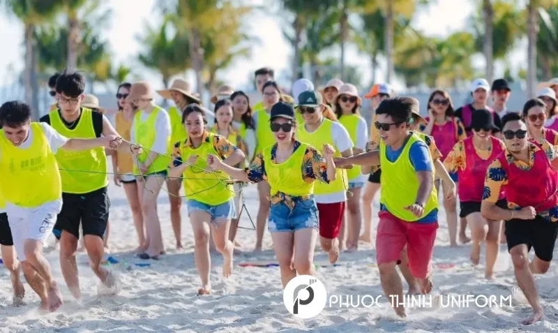 Áo team building - 10 Áo team building thiết kế năng động, trẻ trung, dễ vận động
