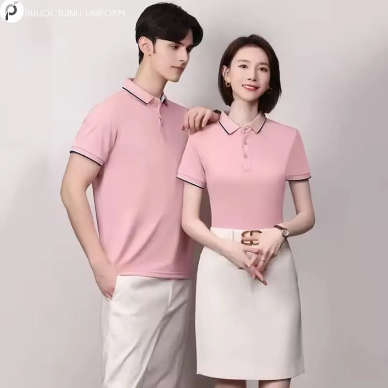 Áo thun đồng phục công sở thể hiện sự chuyên nghiệp, chỉn chu của doanh nghiệp