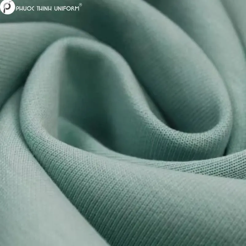 May áo thun đồng phục bằng vải cotton