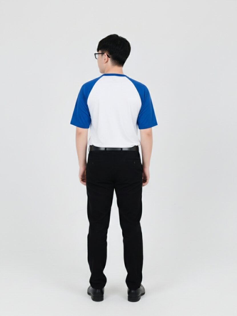 Áo thun đồng phục cổ tròn - 999