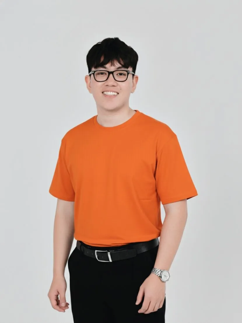 Áo thun đồng phục cổ tròn - 73