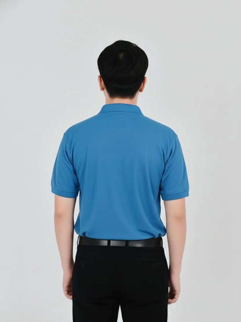 Áo thun đồng phục cổ trụ công ty DTJSC