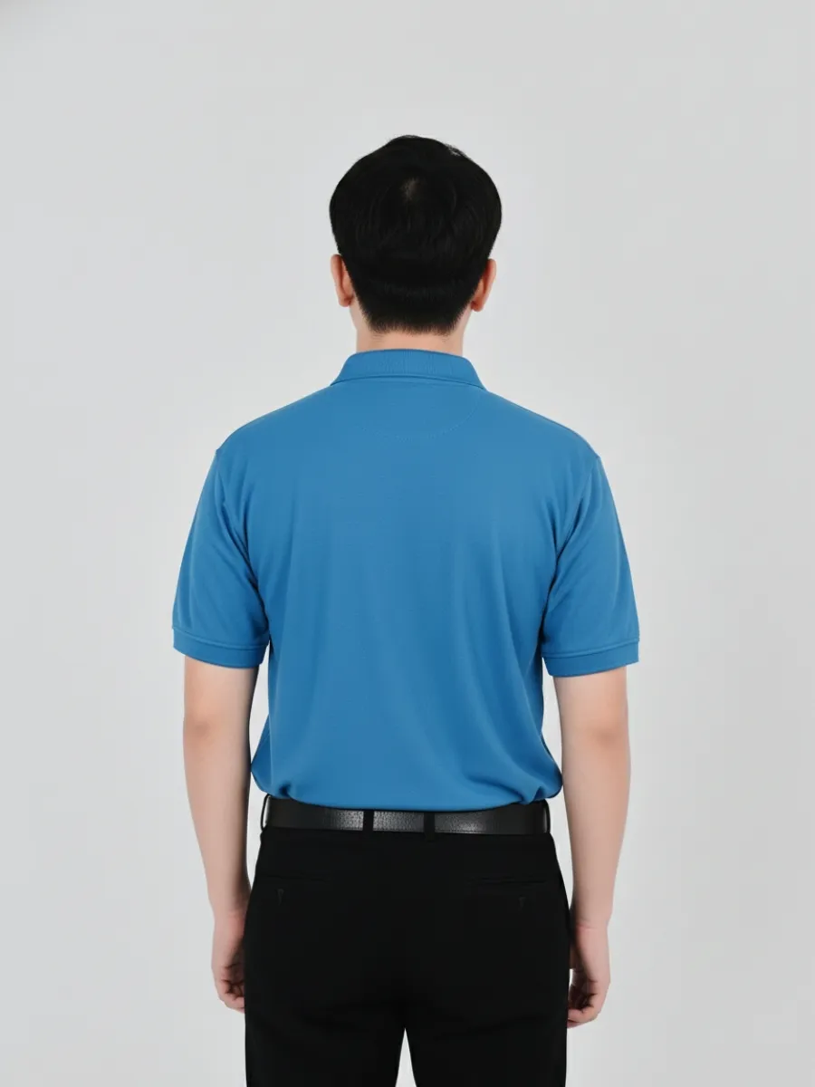Áo thun đồng phục cổ trụ công ty DTJSC
