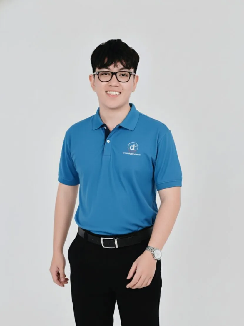 Áo thun đồng phục cổ trụ công ty DTJSC