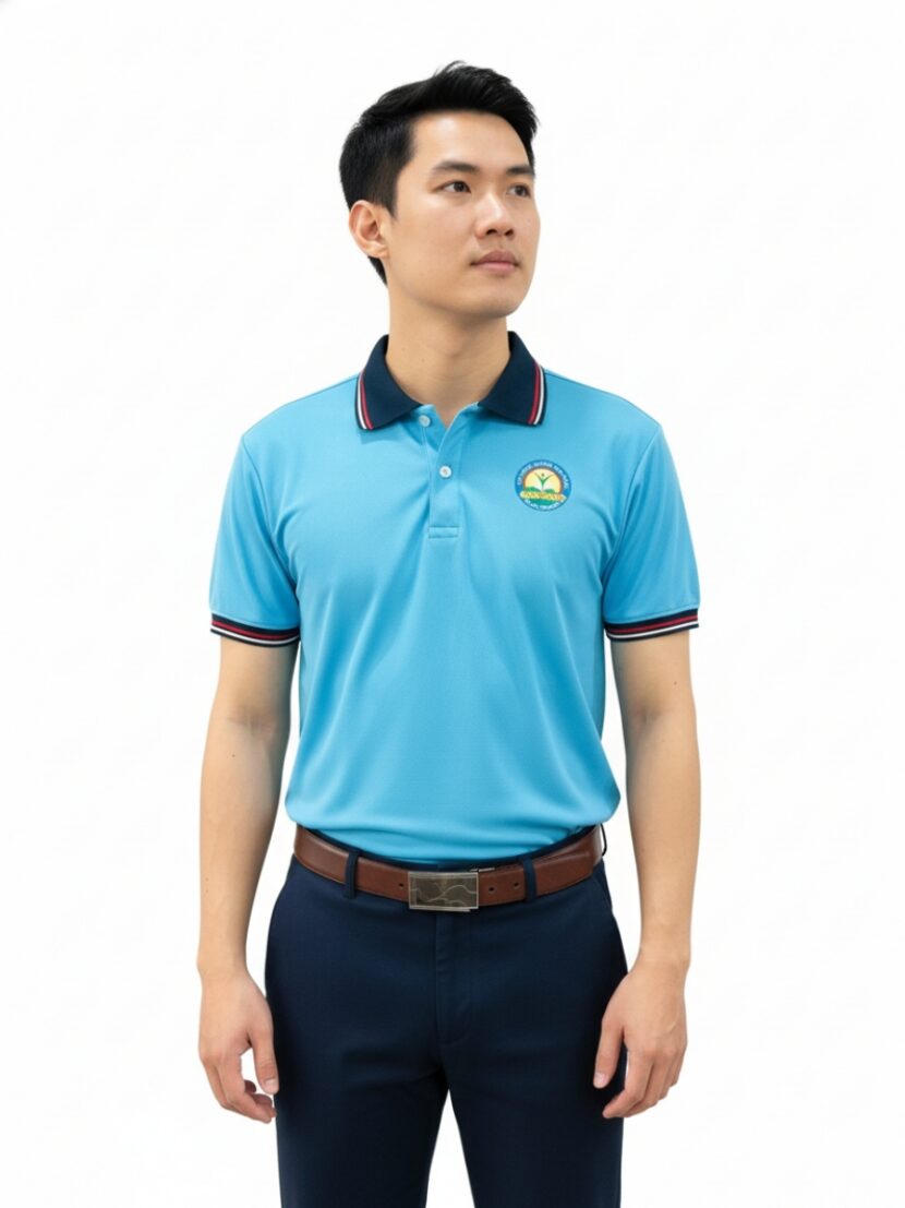 Áo thun đồng phục cổ trụ Hội Đồng Hương Vinh Châu