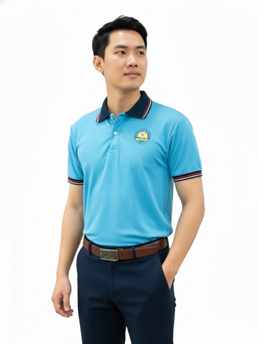 Áo thun đồng phục cổ trụ Hội Đồng Hương Vinh Châu