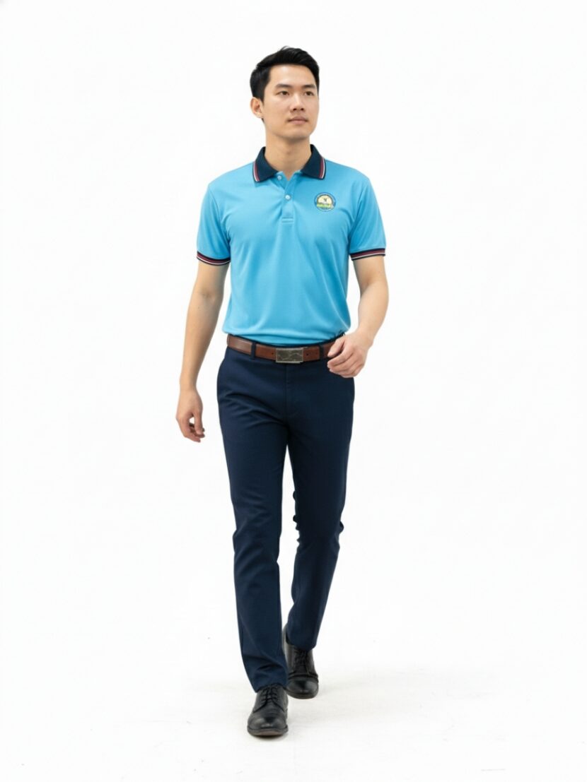 Áo thun đồng phục cổ trụ Hội Đồng Hương Vinh Châu