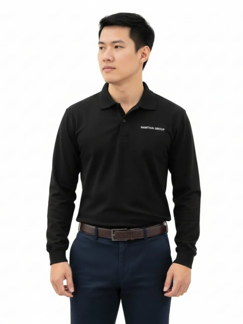 Áo thun đồng phục dài tay công ty Nam Thái Group