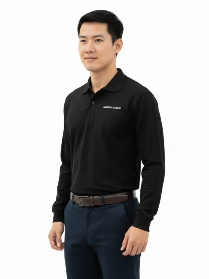 Áo thun đồng phục dài tay công ty Nam Thái Group