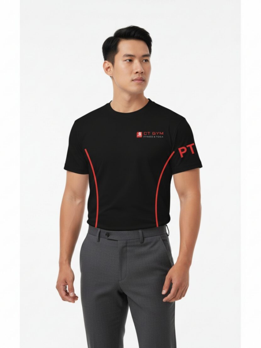 Áo thun đồng phục cổ tròn CT GYM