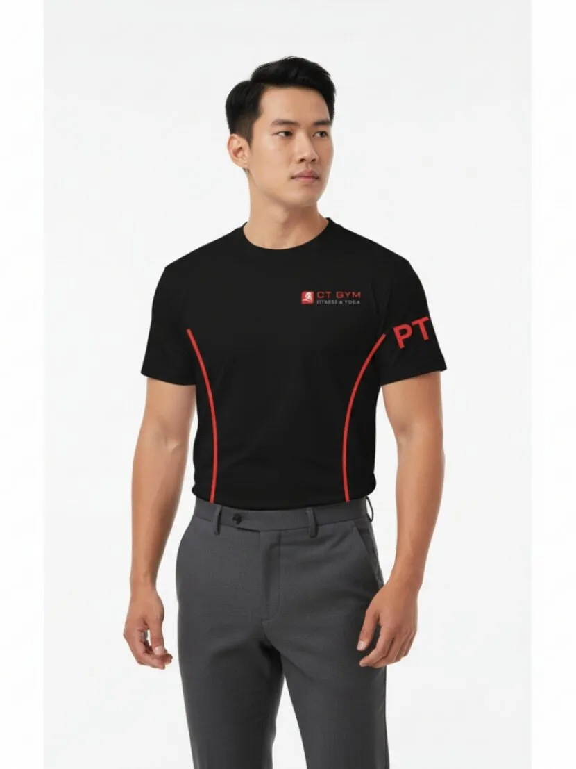 Áo thun đồng phục cổ tròn CT GYM