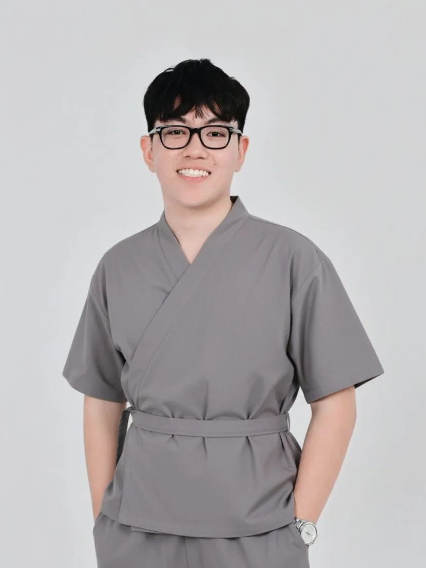 Quần Áo Đồng Phục Spa Nam Màu Nâu - PT1