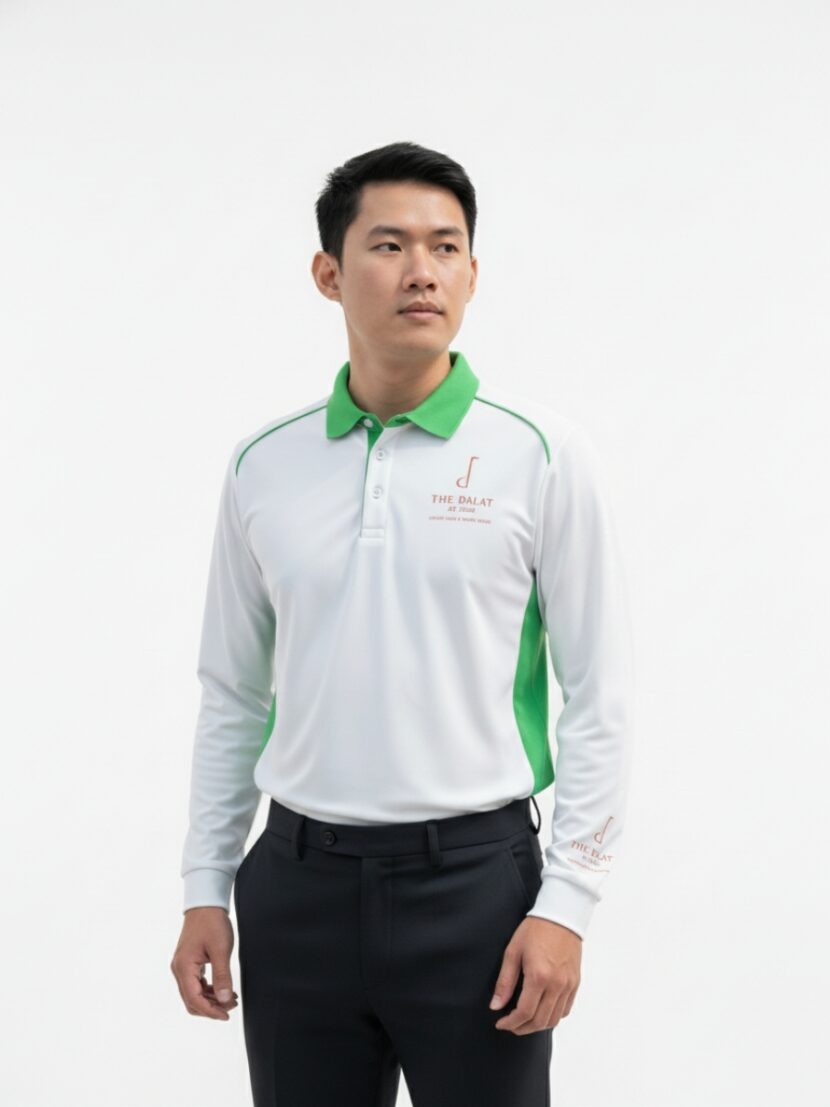 Áo thun đồng phục tay dài The Dalat Hotel
