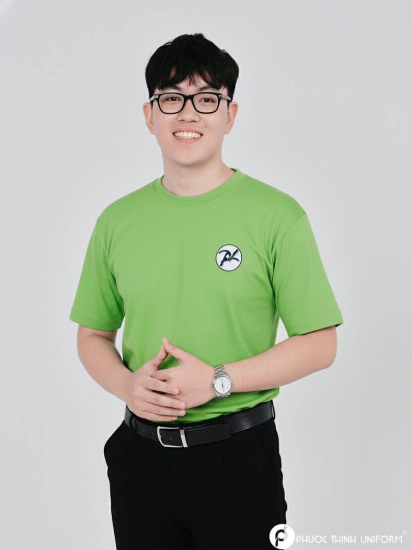 Áo thun đồng phục cổ tròn Phúc Lộc