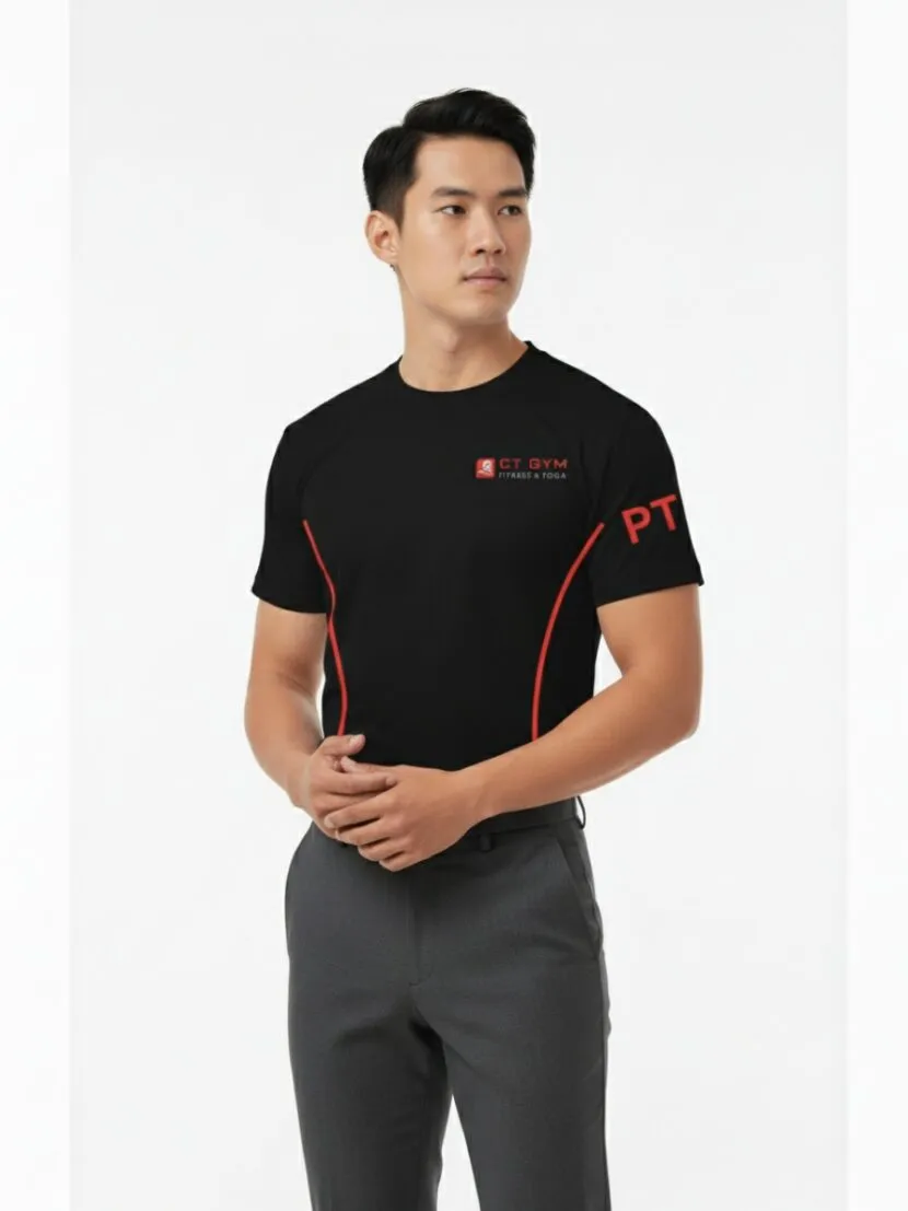 Áo thun đồng phục cổ tròn CT GYM