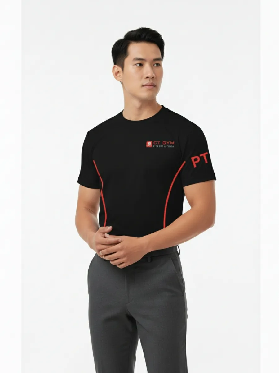Áo thun đồng phục cổ tròn CT GYM
