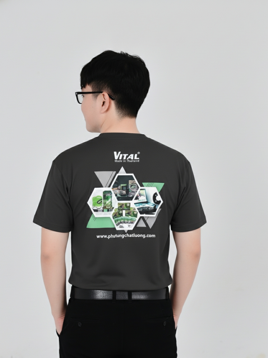 Áo thun đồng phục cổ tròn Vital Áo thun đồng phục cổ tròn Vital