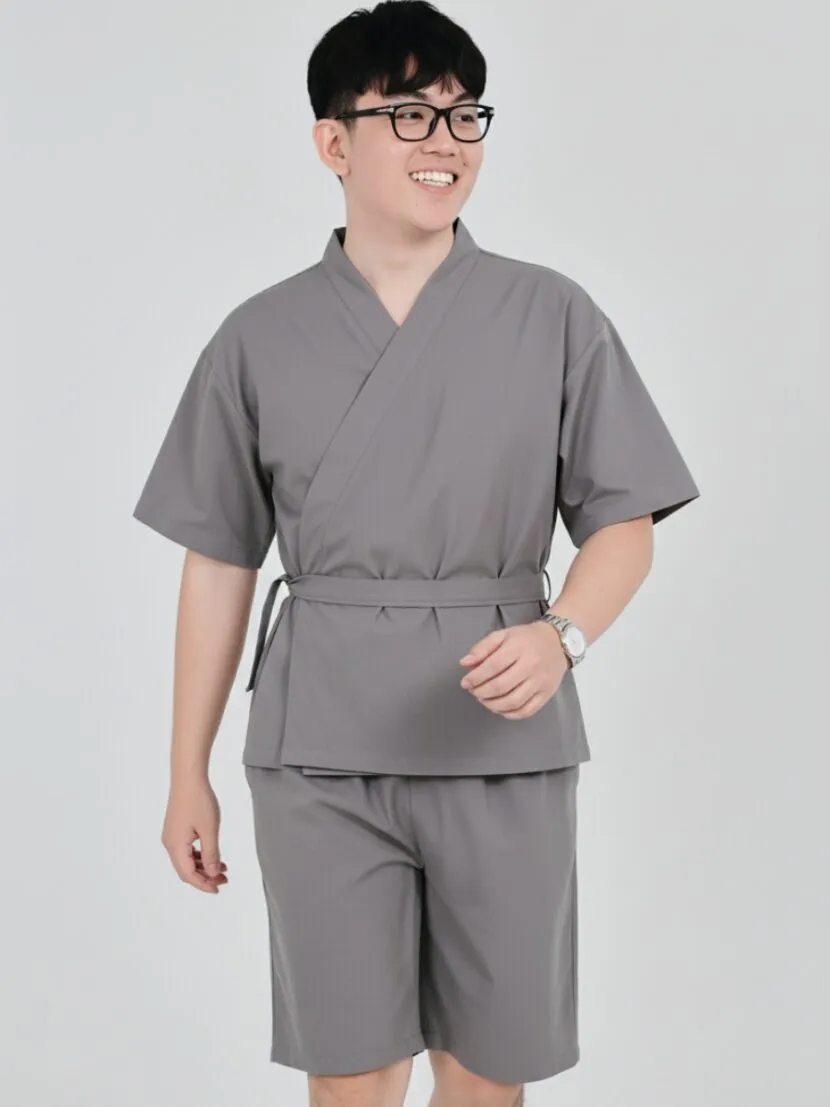 Quần Áo Đồng Phục Spa Nam Màu Nâu - PT1 - ảnh 3