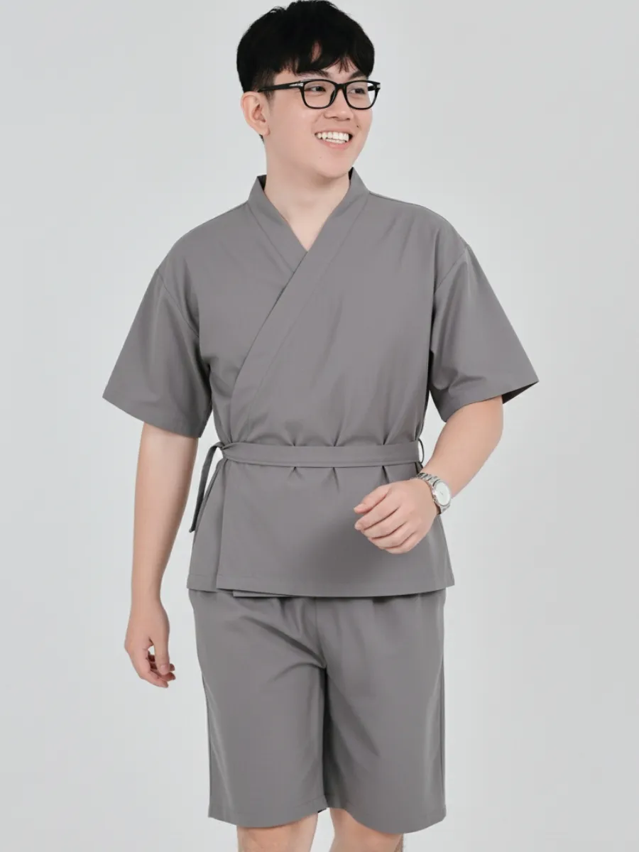 Quần Áo Đồng Phục Spa Nam Màu Nâu - PT1 - ảnh 3
