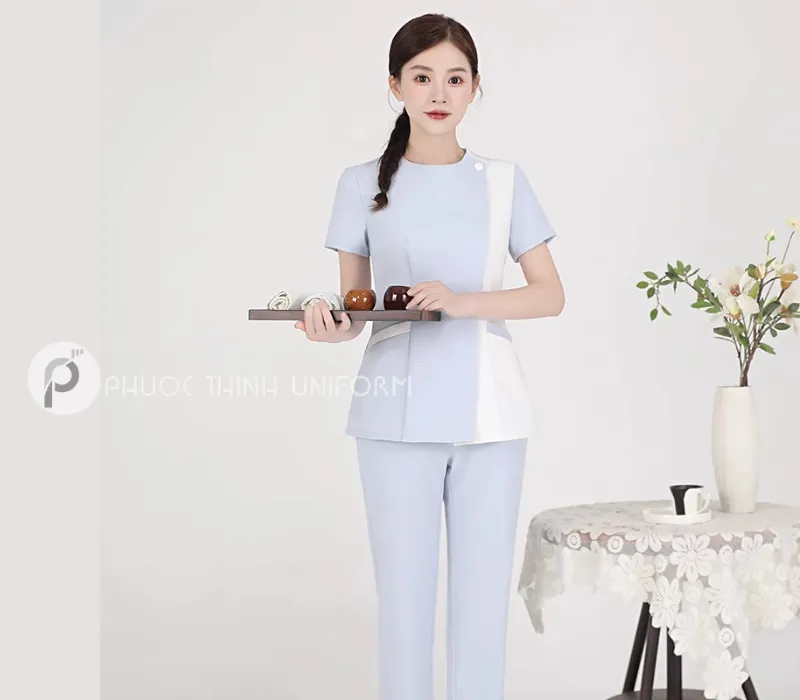 đồng phục tiệm nail
