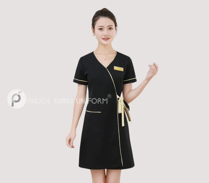 đồng phục tiệm nail