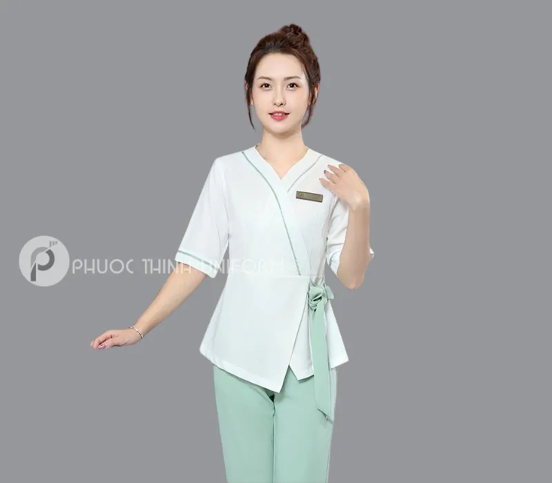 đồng phục tiệm nail