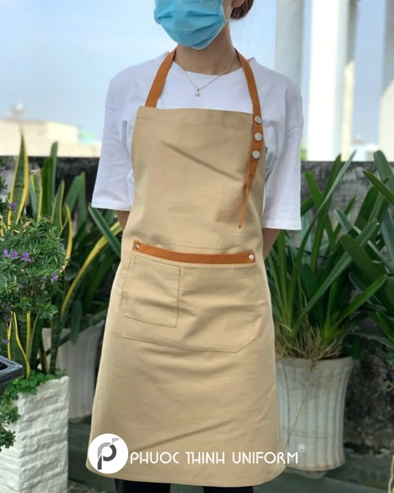 Tạp dề nail - 62 Tạp dề giúp đảm bảo vệ sinh cho trang phục của nhân viên