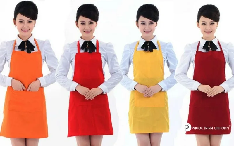 Tạp dề dành cho phục vụ ở hàng quán
